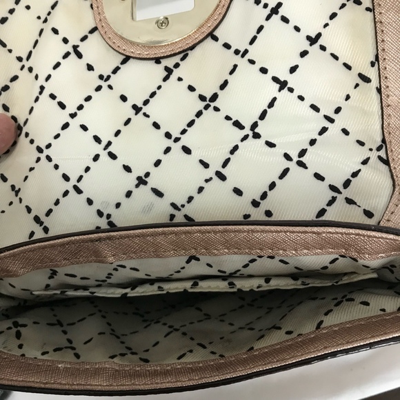 Kate Spade Newbury Lane Sally Crossbody in Rose Gold GUC - Picture 4 of 6